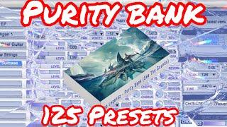 (125+ PRESETS) Purity Presets Bank "Sea The Sound"  Trap Sounds Playboi Carti Pierre Bourne