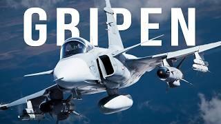 El JAS-39 Gripen es FORMIDABLE