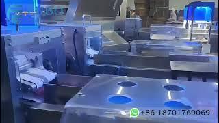FUBO Spouted juice bag sorting counting cartoning machine