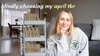 blindly choosing my april tbr with a random number generator 