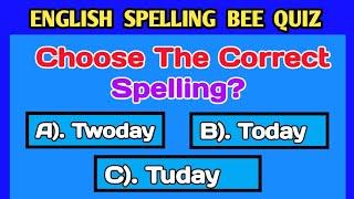 Can You Spell Better: Win 10/10 | Spelling quiz in english | Spelling Bee | Spelling Quiz #spelling