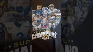 MY NEW RAMS CHAMPIONSHIP SUPERBOWL T-SHIRT