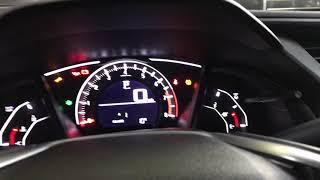 2015 - 2018 Honda Civic oil service maintenance reset 2015 2016 2017 2018