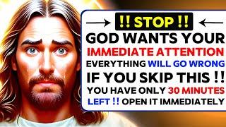 !! STOP MY CHILD !! GOD WANTS YOUR IMMEDIATE ATTENTION EVERYTHING WILL GO WRONG IF...। #godmessages