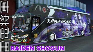 LIVERY ANIME "RAIDEN SHOGUN" JB2 SHD ORIGINAL || #bussid