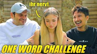 One Word Challenge x Julia (wütend) x Kaya (Comedian ha ha)