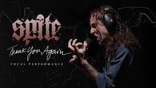 Spite - "Thank You, Again" (Darius Tehrani Live One Take Vocal Performance)