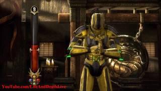 Mortal Kombat 9 Test Your Might **All Challenges** (HD)