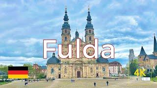 Fulda walking tour | Travel Guide | Old Town | Germany Street | Walk 4k City Sightseeing walkthrough