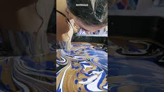 Body Marbling Dip by BLVisuals @ Tortuga Festival 18