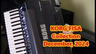 Korg FISA Accordion.  18 Songs.  Dale Mathis Accordion