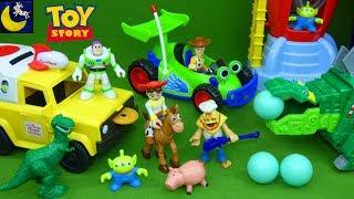 NEW Toy Story 4 Toys Fisher Price Imaginext Pizza Planet Playset Buzz Lightyear RC Stories for Kids