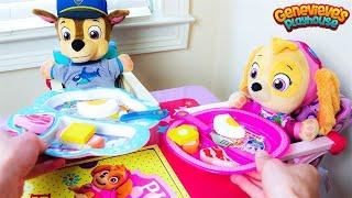 Paw Patrol's Skye and Chase's fun day at the Playground No Bullying at School Baby Pups Videos!
