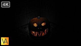 Scary Jack O Lantern with Creepy Halloween Horror Sounds