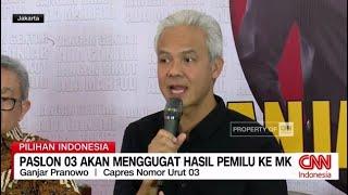 Paslon 03 Akan Menggugat Hasil Pemilu ke MK