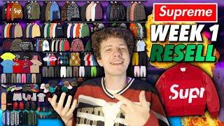 Supreme's BIGGEST DROP! (Week 1 Best Resell)