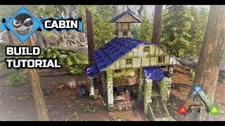 ARK: Survival Evolved - How to Build a House - Blacksmiths Forest Cabin (NO MODS)