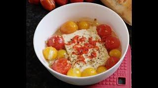 Worldfamousfoodz Baked Feta Cheese & Tomatoes!!