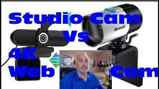 Microsoft lifecam studio Vs 4K webcam comparison $140 vs $70 full test. Best for 2020?