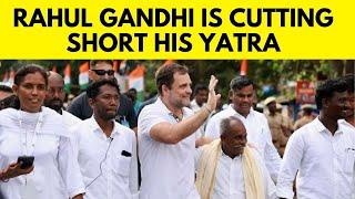 Bharat Jodo Nyay Yatra | Rahul Gandhi Cuts Short Bharat Jodo Nyay Yatra In UP | N18V | News18