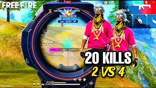 JOD SULKY AND JOD DEVIN'S EPIC  DUO VS SQUAD  GAMEPLAY | GARENA FREE FIRE