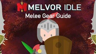 Base Game Melee Gear Progression Guide - Melvor Idle