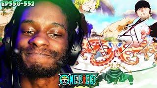 ZORO BOUT TO MAKE ME RISK IT ALL!  THE STRAWHAT CREW IS BACK! | One Piece EP's 559-561 RAW Reaction