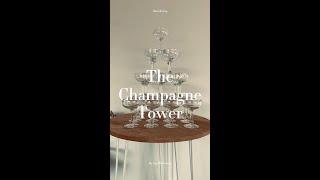 Unbreakable champagne tower