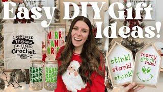 10+ DIY Cricut Christmas Gifts That EVERYONE Will Love!  Budget Friendly!