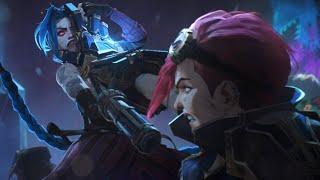 Jinx VS Vi Full Fight Scene 4K - Arcane Season 2