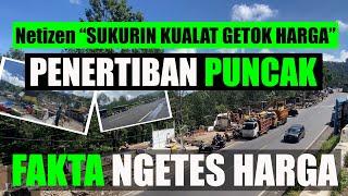 NETIZEN BERSYUKUR BEFORE AFTER PENERTIBAN PKL PUNCAK JAWA BARAT