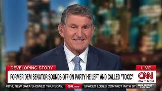 Manchin discusses federal job cuts on CNN