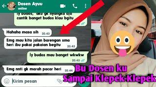 Gombalin Bu Dosen Yang Cantik Sampai Baper Malah DiGombalin Balik || Percakapan Gombal