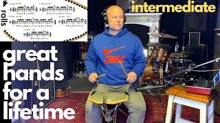 Tommy Igoe's Lifetime Warmup | Intermediate Version | (Highly Recommended Drumming Workout)