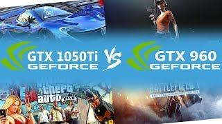 Gtx 1050ti vs Gtx 960 with i5 3570 in 4 Games