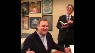 Norm Macdonald Pissed Off and Signing Copies of his Book