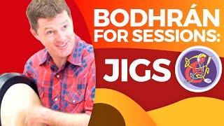 Expert Bodhran Lessons [IRISH JIGS] With Jim Higgins