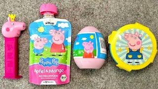 *NEW* Satisfying Peppa Pig Video | Candy ASMR | Funny Lollipop Surprise Egg Sweets and Toys opening