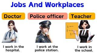 Occupations and Their Offices | English Vocabulary for Kids