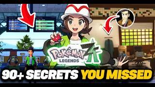 90+ SECRETS & DETAILS YOU MISSED IN POKEMON LEGENDS ZA TRAILER & POKEMON CHAMPIONS REVEAL!