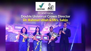 Double Universal Crown Director | Network Marketing Tips | Vestige Marketing Pvt. Ltd.