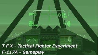 [PC DOS] TFX - Tactical Fighter Experiment - F-117A Nighthawk - Gameplay