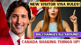  FINALLY! New Canada Visitor Visa Rules ANNOUNCED, Effective November 2024 | IRCC News