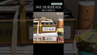 속초 3대 닭강정(만석, 중앙, 예스) 비교해드립니다