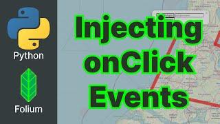 Python Folium #4 - Adding onClick Interactions