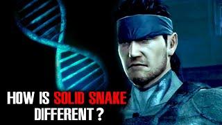 What Makes Solid Snake Different Than Human Beings?