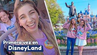 CONOCIENDO DISNEYLAND por PRIMERA VEZ   LOGRAMOS HACER TODO EN UN DÍA ?