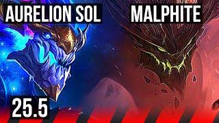 AURELION SOL vs MALPHITE (TOP) | EUNE Master | 25.5