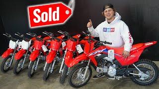 I Bought Every Pit Bike at a Dealership!!