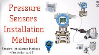 #Pressure Sensors Installation Method / Differential pressure / Pressure Tubes / Damping Coil